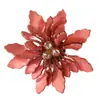 Broche de Borla de Flor Acrílica Estilo Retro Transfronterizo Europeo y Americano Accesorios para Mujer Joyería de Camelia de Gama Alta Venta al por Mayor