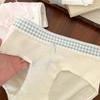 Ropa Interior Antibacteriana Grado 10A para Niñas y Mujeres Bragas Estilo Delgado Nuevo Verano 2025 Entrepierna Extendida Pantalones Cortos con Lazo