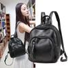 Mochila 2026 Nuevo Estilo Coreano Moda Femenina de Moda Versátil Casual Mini Mochila de Cuero Suave Bolso de Mujer