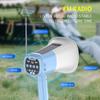 Gravação de Comércio Exterior Alto-falante de Rua Vendedor Ambulante Portátil Dobrável Cartão Promocional Bluetooth Alto-falante Alto Volume Megafone Multifuncional