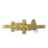 Cinturón Táctico de Servicio de Seguridad Juego de Seis Piezas Entrenamiento de Patrulla Multiusos Funda para Pistola Portallaves Portalinternas Cinturón Combinado
