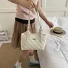Yuezi 2026 Verão Nova Bolsa Vintage de Grande Capacidade, Versátil para o Dia a Dia, Bolsa de Ombro/Axila, Bolsa Tote de Alta Qualidade
