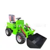 Carretilla Elevadora Eléctrica Diésel Tracción en las Cuatro Ruedas Ingeniería Civil Agrícola Especial Limpieza de Estiércol MicroBulldozer Cargador Pequeño