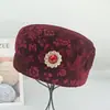Gorro de lana para otoño e invierno para mediana edad y ancianos, gorro de invierno cálido con forro polar para mujer, gorro para abuela y personas mayores, suegra, señora mayor de 60-70-80 años