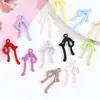Mariposa de Cinta Minimalista Pintada Combinada con Colgante de Oro Hecho a Mano DIY Adorno Colgante para Coche Cadena de Pulsera para Teléfono Materiales de Accesorios de Joyería