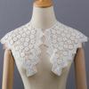 Cuello Falso DIY para Mujer Cuello de Encaje Hueco Accesorios de Encaje para Cuello Cuello Decorativo para Suéter Chal de Hombro Nube Hanfu