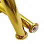 Pé de móvel de metal para sofá cônico com junta Pé de sofá Dourado Mesa de centro Armário Gabinete de TV Perna de metal