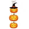 Accesorios de Halloween Transfronterizos 2026 Decoraciones para Fiestas Calabaza Murciélago Colgantes de Puerta Montaje de Escena del Festival de Halloween Adornos Colgantes de Halloween