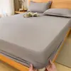 Lençol de cama impermeável de algodão original Tipo A, respirável, para crianças, cobre totalmente o colchão, protege contra urina, poeira e sujeira
