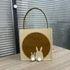 Bolsas de Regalo Corporativas para el Festival de Mediados de Otoño, Bolsas de Fieltro tipo Tote, Bolsas para Cajas de Regalo de Pasteles de Luna, Bolsas tipo Tote Personalizadas