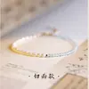 Pulsera Única Xiaomi Grano Ultra Fina Estilo Bosque Pulsera de Cristal de Color Perla Pulsera de Perlas de Imitación Empalme Joyería de Cristal de Color