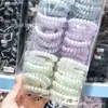 2 Piezas por Tarjeta Estilo Coreano Color Gelatina Perlado Hilo Telefónico para el Cabello, Diademas Versátiles Simples de Moda para Niña