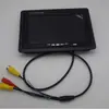 Monitor AHD para Veículos Caminhão Monitoramento de Ré Entrada de Vídeo Dual-Channel Tela LCD de Alta Definição 7 polegadas
