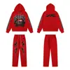Sudadera con Estampado de Letras Hellstar Hellstar Conjunto de Pantalones Casuales Holgados para Hombre