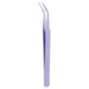 Pinzas de Precisión Xixi Multi-Propósito para Pestañas Herramienta Auxiliar para Pestañas Postizas Pinza Pequeña y Ligera Pinza Pluma Dorada para Maquillador