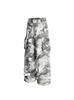 Pantalones Cargo Camuflados Estilo Retro Americano para Hombres y Mujeres, Estilo High Street con Múltiples Bolsillos, Elegantes Pantalones Casuales Sueltos Rectos de Pierna Ancha