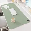 Alfombrilla de escritorio extragrande y alfombrilla para ratón integradas para uso en oficina de escritorio, teclado de portátil, bloc de escritura de cuero, alfombrilla de escritorio para inauguración de casa