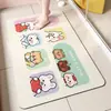 Tapete de Piso de Cocina de Tierra de Diatomeas Dopamina, Antideslizante, Absorbente de Aceite, Tapete Absorbente de Agua, Felpudo Resistente a la Suciedad, Impermeable, Alfombra sin Lavado