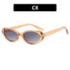 Armazón de gafas ovalado estilo coreano 2024 nuevo armazón de gafas de luz azul anti-moda cara pequeña se puede equipar con lente plana para miopía universidad