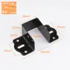 Bisagra de cama engrosada perno de cama hebilla de cama código de ángulo de cama soporte de tira de madera invisible para muebles conector de bisagra de cama tornillo