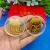 Pegatinas para Teléfono Móvil de Princesa con Lámina Dorada de Riqueza y Tesoro, Por Favor Hazte Rico, Asuntos de Dinero, Buen Caqui, Regalos