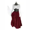 Vestido Largo de Fiesta 2019Wish Estilo Europeo y Americano para Mujer Ropa Renacentista Medieval
