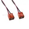 Portalámparas de Coche H7 de Cerámica en Ángulo Color Naranja Resistente a Altas Temperaturas Cable de Cobre Puro Muestra Gratis