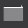 Bolsa con Cremallera para Carpeta de Anillas Escarchada Impermeable Engrosada Bolsa de Almacenamiento para Libros de Texto y Exámenes Bolsa de Papelería Transparente Lista para Usar con Cremallera