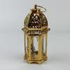 Candelabro de hierro con forma de castillo europeo dorado, para decoración del hogar, artesanías, adornos, suministro transfronterizo de Amazon, nuevos productos.