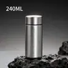 Mini Taza de Titanio Pura, Lujo Ligero, Elegante para Mujer, Taza de Agua Portátil para Viaje, Taza Térmica de Bolsillo, Taza de Té Compacta de Gama Alta
