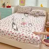 Funda de colchón impermeable a prueba de orina, funda de cama de una sola pieza, protector de colchón resistente a la suciedad, funda de colchón antideslizante de cobertura completa, adecuada para todas las estaciones