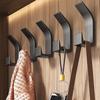 Gancho para Ropa sin Perforaciones Creativo de Pared para Armario Gancho para Abrigo Gancho para Toalla de Baño Gancho Trasero para Puerta para Ropa Zapatero