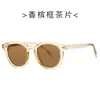 Nuevas Gafas de Sol con Montura Tr90 y Patillas de Pin 28020 Versátiles Gafas de Sol con Remache para Mujer Gafas de Sol Estilo Callejero Uv400