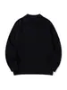 Yidao Vintage Outono 2026 Novo Retrô Simples Cor Sólida Estilo Old Money cleanfit Gola Gaivota Suéter de Puxar