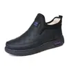 Sapatos de Algodão Aveludado de Inverno 2025, Confortáveis e Impermeáveis, Sapatos Quentes para Mãe, Sapatos de Tecido Old Beijing, Botas Antiderrapantes