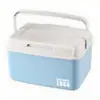 Bolsa de Hielo Refrigerada Aislada para Camping al Aire Libre Caja Refrigerada Caja de Conservación con Bloque de Cristal de Hielo Puesto de Vehículo Comercial Refrigerador Pequeño Móvil Cubo