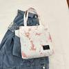 Bolso de Hombro Simple Retro Nuevo Estilo Occidental Casual Bolso Casual 2024 Primavera Bolso de Hombro Bolso de Mano de Lona