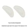 Acessórios para óculos Placa de apoio nasal Óculos Almofada nasal Óculos de sol Óculos de sol Antiderrapante Remendo de silicone para aumento de altura Folha de galpão