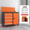 Carro de Herramientas Taller Estante Móvil de Almacenamiento Almacén de Reparación Automotriz Fábrica Mesa de Trabajo Engrosada Gabinete de Herramientas de Ferretería Industrial de Alta Resistencia