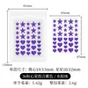 Parches para el acné más vendidos del fabricante transfronterizos, parches de hidrocoloide transparentes para el acné con estampado multicolor, parches de acné coloridos de dibujos animados de estrellas