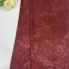 Tela satinada impresa vintage de acetato dorado para vestidos y chalecos cheongsam de mujer, con una impresión satinada reluciente