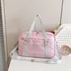 Bolsa Ita Transparente 2D 2026 Nova Bolsa Versátil de Mão Transversal Bolsa de Ombro de Grande Capacidade Bolsa Casual