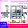 Máquina de fechamento, Máquina de fechamento de tampas de plástico totalmente automática de quatro e oito rodas, Máquina de fechamento linear de garrafas de vidro de plástico