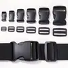 Fivelas plásticas no atacado em estoque para mochilas, pochetes e acessórios de bagagem, fivelas espessas de alta qualidade de 2,5 mm, fechos coloridos para mochilas