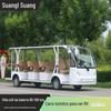 Carro Elétrico de Passeio de 8 Lugares Carro Elétrico de Patrulha de 14 Lugares para Campus e Pontos Turísticos Parque Imobiliária Carro Elétrico de Patrulha de 11 Lugares