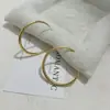 Pendientes de Aro Brillantes en Forma de C Estilo Coreano Vintage para Mujer, Lujo Ligero, Pendientes Simples y Elegantes, Nuevos Accesorios de Oreja de Verano de Moda al por Mayor