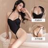 Lingerie Sexy, Body Quente e Justo, Sem Virilha, Não Precisa Tirar, Flertando, Sexy, Roupas Que Não Podem Ser Vistas em Público