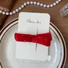 Set de Horquillas Koreanas Pom.Kr Red Velvet Año Nuevo Navidad Accesorios para el Cabello de Niños Pinza para Flequillo Lateral