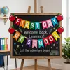 Fornecimento Exclusivo Transfronteiriço: Faixas Decorativas para a Temporada de Volta às Aulas, Faixas de Boas-Vindas à Temporada Escolar, Dropshipping OEM