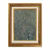 Marco Vintage Estilo Europeo Dorado Tallado Paisaje Arquitectura Interior Pintura Famosa Sala de Estar Entrada Pintura Decorativa enmarcada Arte de Pared